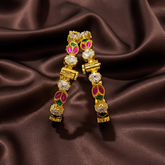 Mango Jadau Mozonite Openable Bangle - BG00669