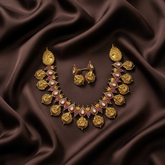 Nakshi Lakshmi Stone Necklace - NN00855