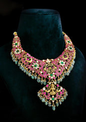 Jadau Kundan Lakshmi Set - KH0016