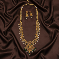Nakshi Long Lakshmi Haram - NH00430