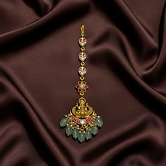 Jadau Cute Lakshmi Tika - HA00240