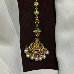 Jadau Cute Lakshmi Tika - HA00240