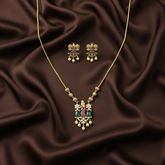 Small Cute Peacock Necklace - NN00908