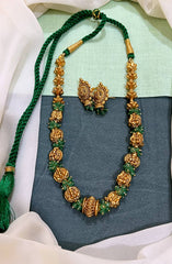 Emerald in Naskhi Necklace - NN00130