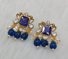 Purple Victorian Earrings - VE023