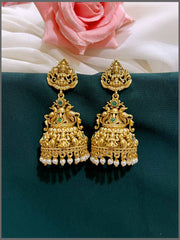 Beautiful Lakshmi Jhumki In Nakshi - NE00389