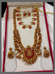 Beautiful Lakshmi and Lotus Bridal Combo - BC009