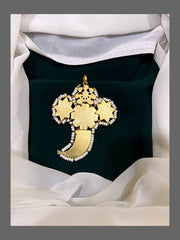 Multi Color Pendent in Kundan - KP00111