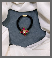 Ruby Flower Hair Band - HA00134