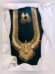 Kashu Haram in Nakshi with Pendent - NH00113