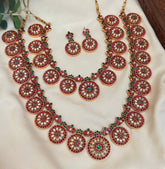 Bottu Bridal Combo in Pota Stones - BR0076