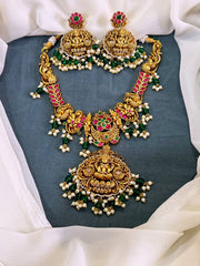 Lakshmi Necklace with Pendent - KN00135