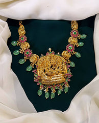 Padmanabha swamy Pendent in Jadav Kundan - KN00146