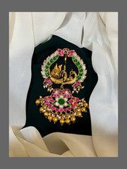 Peacock Pendent in Kundan - KP0084