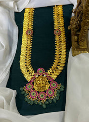 Jadau Lakshmi Pendant Kaasu Haram -KH00383