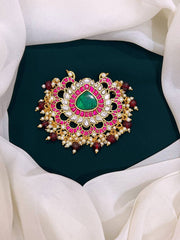 Dew Dropes in Jadau Kundan Pendent - KP0029