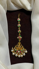 Jadau Cute Lakshmi Tika - HA00240