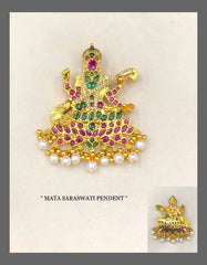 Saraswathi Devi Pendant - NP0042