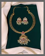 Beautiful Peacock Necklace In Victorian - VN00102