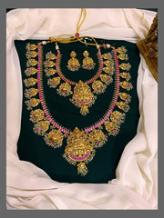 Jadau Lakshmi Guttipusalu Bridal Set - BR0033