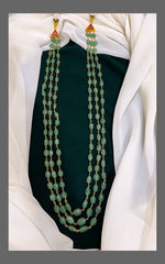 Strawberry Beads with Kundan Pendants - KH00206