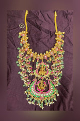 Double layer Lakshmi with Multi Jadau Kundan Haram - KH0088
