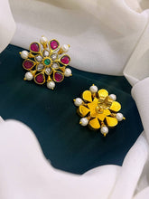 Ruby Jadau Kundan Studs - KE0098