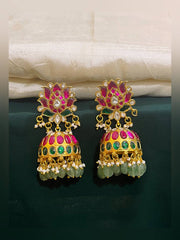 Multi Lotus Jimikki in Kundan - KE00138