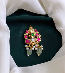 Flower Pendent in kundan - KP0087