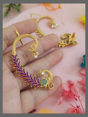 Ear Cuffs in Kundan -KE00235
