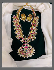 Mango Guttipusalu In Gold Finish With Jhumki - KH00215