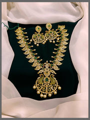 Beautiful Stone Mango Necklace In Nakshi - NN00293