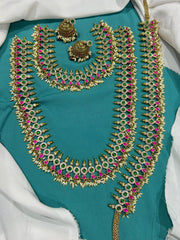 Beautiful Kundan Bridal With Rice Pearl - BR0016