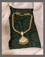 Vintage Collection Heart Shape Necklace In Nakshi - NN00329