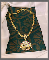 Vintage Collection Heart Shape Necklace In Nakshi - NN00331