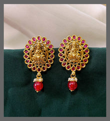 Lakshmi Earring In Nakshi - NE00388