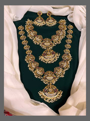 Antique Lakshmi and Elepant Bridal Combo - BC0014