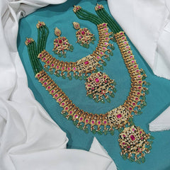 Beautiful Bridal Combo With Pearls - BR0014