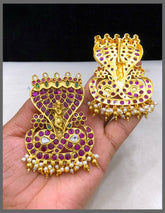 Lord Krishna Pendent in Nakshi - NP0058