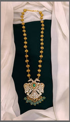 Double Sided Gandaberunda With Nakshi Ball - KH00285