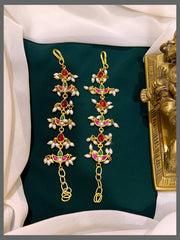 Moon Shape Matilu with Pearls - MT0077