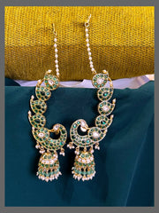 Earcuff Jhumki With Pearl Matilu - NE00498