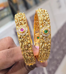 Beautiful Peacock Bangles - BG00181