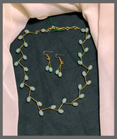 Zig Zag Pearl Necklace - PB00382