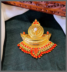 Beautiful Pendant With Coral Beads - NP0091