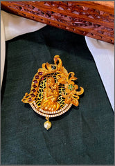 Beautiful Mother Nakshi Pendant - NP0094