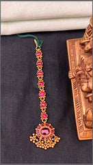 Ruby Maang Tikka - HA00187