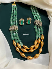 Victorian Elephant beads haram - VH0001