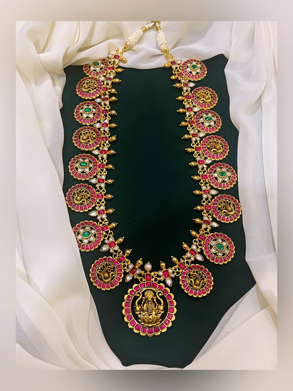 Jadau Kundan Lakshmi Bottumala KH0028