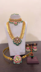 Bridal combo Jadau - BC0012 PRE BOOK 10 days